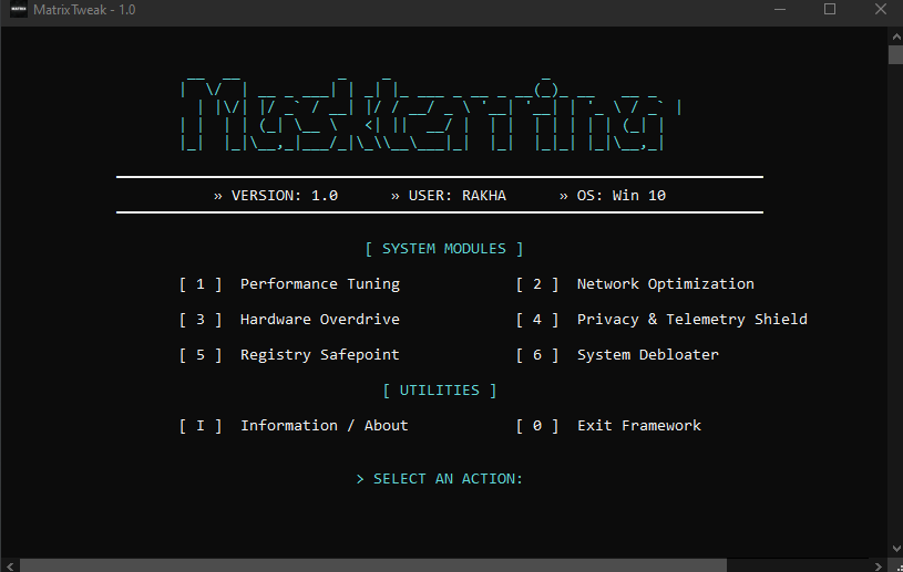 MatrixTweak