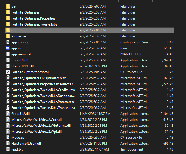 Fortnite Optimizer